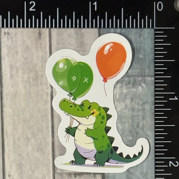 🌀10/$10🌀 Gator Reusable Waterproof Vinyl Sticker Decal - Picture 1 of 1